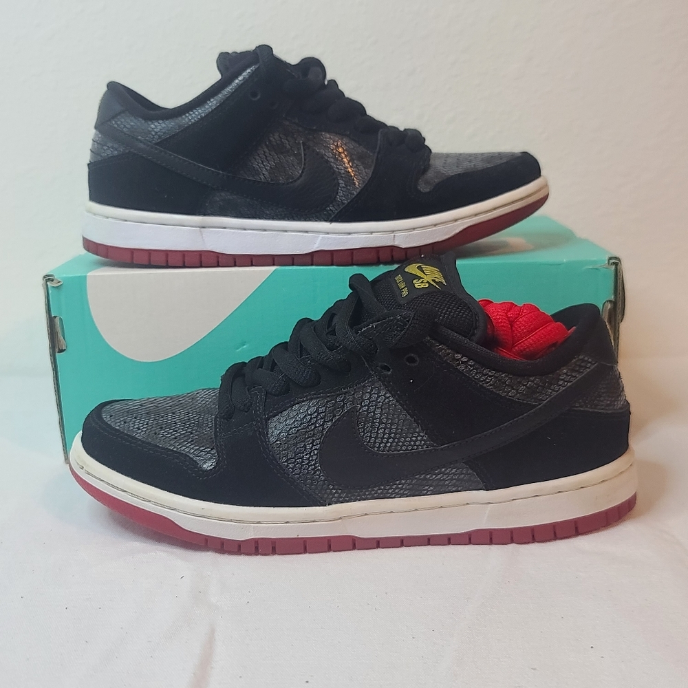 2013 DUNK LOW PREMIUM SB 'SNAKESKIN
